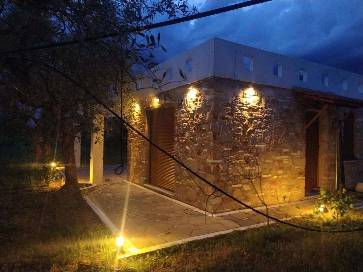 Elea Stone Houses In Organic Quiet Olive Grove, Prinos, Thassos Eksteriør billede