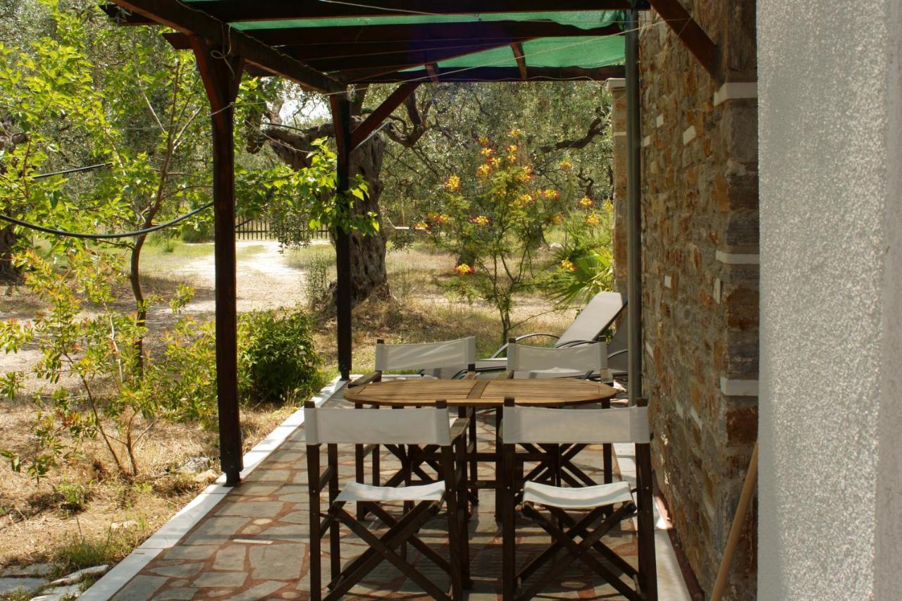 Elea Stone Houses In Organic Quiet Olive Grove, Prinos, Thassos Eksteriør billede