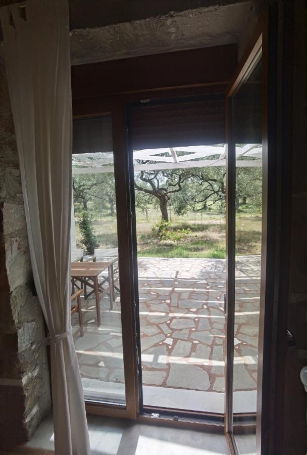 Elea Stone Houses In Organic Quiet Olive Grove, Prinos, Thassos Eksteriør billede